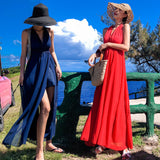 2025 Sanya Tourist Beach Skirt Super Fairy Summer Dress New Design Feel Seaside Vacation Sexy Bare Back