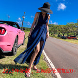 2025 Sanya Tourist Beach Skirt Super Fairy Summer Dress New Design Feel Seaside Vacation Sexy Bare Back
