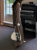 Slack Three-Piece Set Refreshing Linen Bamboo Yarn 16-Pin Stoll Precision Woven Sling Suit