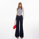 YC& Vintage Low-Rise Hottie Loose Horned Pants With Thin-Skinny Jeans Women Spring & Trousers Lengthened