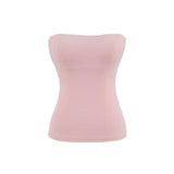 Sexy Hottie With Chest Pad Cloud Feeling Chest Vest Female Set Bottom Summer New Slim Slim Slimming Small Top
