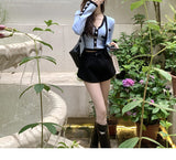 [Paris Love Song] Expensive Feeling Hit The Color Metal Buckle 4 Sets