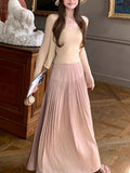 Amants Sakura Island Love - Elegant Silk Sheep Hair Lace / Folding Skirt