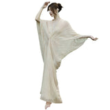 Chinese Fried Color Style Three-Dimensional Cutting Asymmetric Design New Chinese Dress