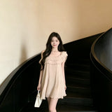 Rich Family Gold Sense Women's Clothing 2026 Summer New Temperament Fashion Dress Beautiful Small Dress