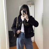 French Name And Female Small Fragrant Coat 2026 New Korean Version Of The Small Man Short Coat Autumn Winter