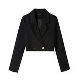 JK Small Suit Jacket Lady Small Small Short College Wind Students Spring And Autumn New Small Suit Top Women's Clothing