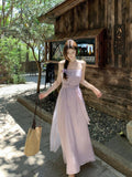 2026 Summer New Gentle Holiday Style Design Atmosphere Flowing Temperament Sling Dress Dress Female Chic