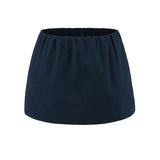 Wind Retro Red A-Dress Girl Summer New Hot Girl Thin Short Skirts Anti-Light Short Skirt