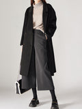 Specialty Quality Warm Eight-Point Broad Leg Pants 2025 Winter New Fashion Plus Thick Hairy Slacks Women's Pants