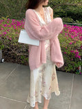 Gentle Trap_New Chinese Retro Dress Girl Early Spring V Lace Ribbon Slicing Noodles Splicing Skirt