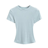 Kardashian's New Short-Sleeved T-Shirt With Spring And Summer Sexy Ants Round-Neck Tight-Up T-Shirts