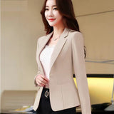 Small Suit Jacket Women's Spring And Autumn Women's Suit Korean Version Of The New Korean Version Of The Casual Repair Body Dress Woman