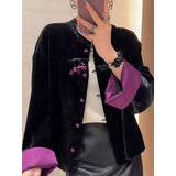 Temperament High-End New Chinese Style National Style Coat Women's 2025 New Improved Tang Dress Retro Top Lady