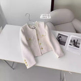 Small Fragrant Coat Women's Spring And Autumn New French Wind Blowing Street Loose Temperament Long-Sleeved Top
