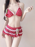 2026 New Hot Spring Swimsuit Women's Long-Sleeved Hood Split Thin Meat Set