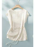 2026 High-End Luster Shiny Dress Dress Women's Summer Thin Temperament Collar Short-Sleeved Top