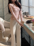 Heart-Heart Crush Ultra-Fine Wool Cross-Bottomed Knitted Knitted Women's Winter New Heart Machine Clothes