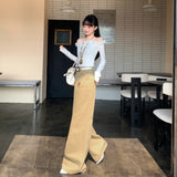 26Ss | 2026 Spring/Summer New Denim Retro Trousers Are Thin And Comfortable Babes Moaning Lazy