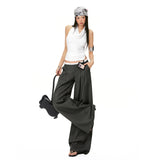 26Th Ootd!|2026 Spring New Design Feeling Casual Broad Legs Loose Thin Set Suit Pants