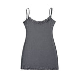 Kardashian æ½´ Same Pure Babes Spring And Summer Sling Dress Sexy Tight Lace Skirt Girl