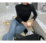 Change The Japanese Line Micro-Permeable Machine Island High-Collar Knitted Dress Female Senior Sense With Hot Girl To Close The Waist Skirt