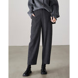 The Original Quality 2025 Winter New Fashion Thicken Warm Commute Twill Casual Hair? Harlan Pants Women