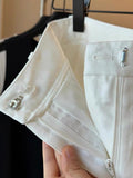 Explosion ~ Thin Small A Version Of High-End Sense Linen Suit Wide-Legged Shorts Women Thin