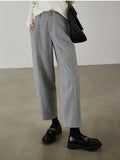 The Original Quality 2025 Winter New Fashion Thicken Warm Commute Twill Casual Hair? Harlan Pants Women