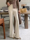 Slim Slim Velvet Trousers Women Autumn And Winter Warm Thin Pants / Keep Warm And Wear