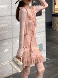Sponge Ice Sunscreen Group Summer Just Need Thin Sky Silk Slings + Cardigans Two Sets