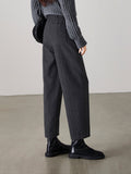 The Original Quality 2025 Winter New Fashion Thicken Warm Commute Twill Casual Hair? Harlan Pants Women