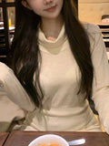 Know-Heart Sister Winter New 48 100 Wool High Collar Inside Knitted Solid Color Collar Bottom Shirt Top Woman