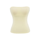 Sexy Hottie With Chest Pad Cloud Feeling Chest Vest Female Set Bottom Summer New Slim Slim Slimming Small Top
