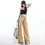 Exploding Broad-Legged Trousers T-Shirts With Belt Trousers And Lengthened