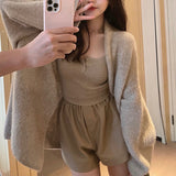 Cardigan Sweater ~ Lazy Knitted Shirt Early Autumn Big Cardigan Cashmere Jacket Autumn And Winter