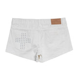Korean Chic Street Babes Shorts Female Pocket Rivet Design Thin Leisure Shorts 2 Colors