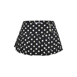 Hottie Sexy Wave Point Skirt Short Skirt Anti-Light Slim Slim Waist Half-Dress 100-Fold Skirt New