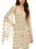 I've Seen Pennida Vacation Breeze Knitted Jersey Sling Suit Women's Summer Half Dress