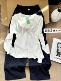 2026 Thin Waist Thin Shirt Jacket Summer New White Hooded Zipper Sun Protection Top Women's Clothing