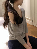 [Aesthetic Preference] 4 Colors Really Wear Thin And Breathable Wool Hoodie + 2 Color Chest Pad Slings