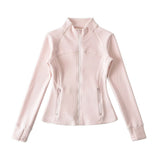 Lulu Thickened Stormcoat Inside The Gallbladder Velvet Coat Female Yoga Coat Blouse Body Waist Movement Plus Velvet New