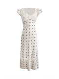 2026 Super Fire Dress Birthday Dress Yu Shuxin The Same French Set Of Two Sets Of Lace Splicing