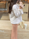 Thousand Gold Soft Rabbit Short Coat Loose To Keep Warm Fur Coat Women Autumn And Winter