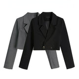 JK Small Suit Jacket Lady Small Small Short College Wind Students Spring And Autumn New Small Suit Top Women's Clothing
