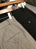 Fish To Fly ~ High-End Neutral Yamfan ~ French Bermuda Loose High-Waisted Five-Point Suit Shorts Women's Summer