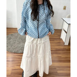 Spring And Summer Perspective Thin Cool Small Dot Hooded Hooded Zip Long-Sleeved Coat Loose Sunscreen 3 Colors