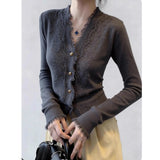 French Gentle Temperament High-Level Sense Apricot Top Woman 2026 Spring Hair Design Inside The Bottom Shirt Can Be Worn