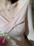 Heart-Heart Crush Ultra-Fine Wool Cross-Bottomed Knitted Knitted Women's Winter New Heart Machine Clothes