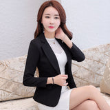 Small Suit Jacket Women's Spring And Autumn Women's Suit Korean Version Of The New Korean Version Of The Casual Repair Body Dress Woman